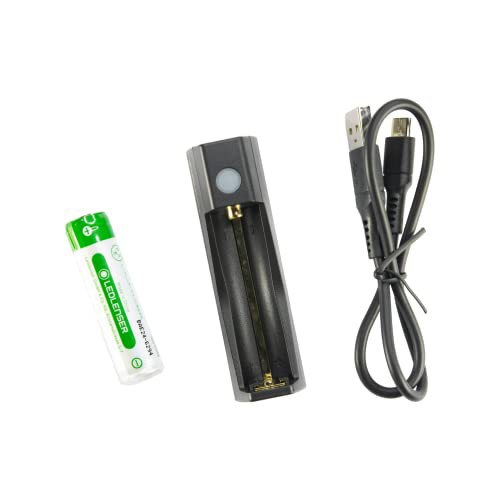 Ledlenser(レッドレンザー) バッテリー&チャージャーセット MH3/MH4/MH5用 USB充電式 [日本正規品]の通販は