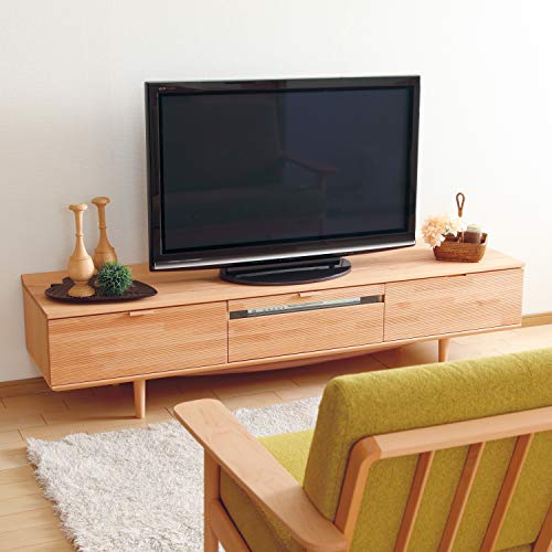 【カリモク正規品】テレビボード ローボード 幅182cm ピュアビーチ karimoku QD6107NEKの通販は 116,600円