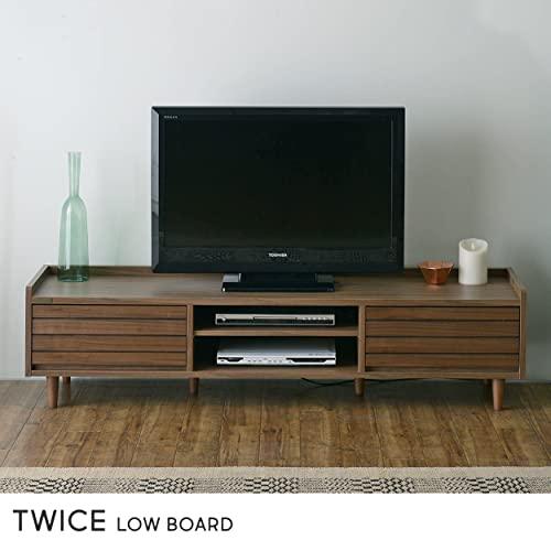 佐藤産業 TWICE テレビ台 ローボード 幅150cm 奥行40cm 高さ37.5cm 