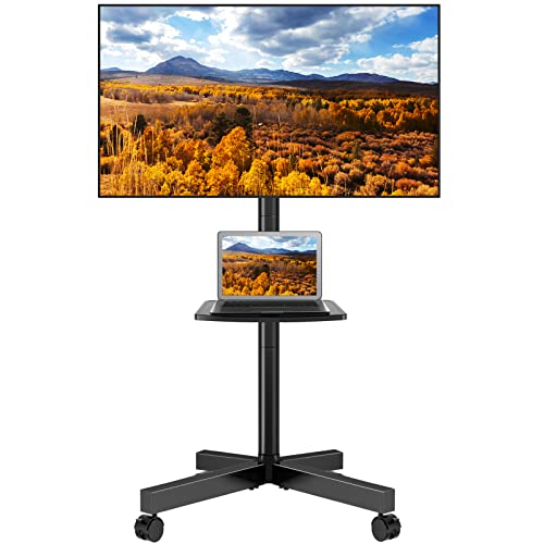 テレビスタンド キャスタ付きー テレビスタンド ハイタイプ/ロータイプ 23~55型 テレビ用スタンド壁掛け 上下傾斜 tvスタンド VESA40x40?pまで 耐荷重40KG 家用 会社用の通販は 6,622円