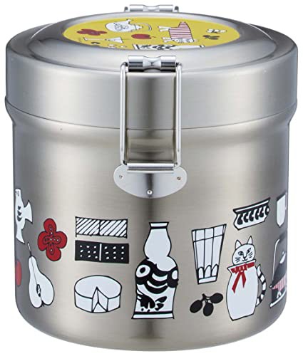 スケーター 保温弁当箱 丼ぶり型 600ml 真空 ステンレス リサラーソン キッチン STLB1AG-A