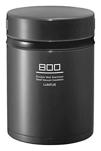 アスベル 保温ランチジャー グレー 800ml ランタスBE ステンレス保温ランチボックス HLB-B800