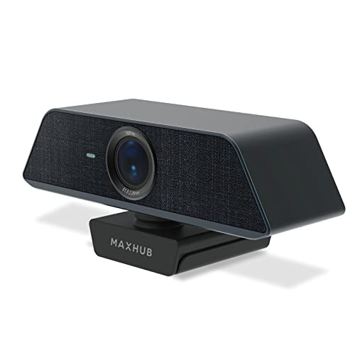 MAXHUB 会議用 広角 4K Webカメラ (集音4ｍの高性能マイク内蔵) [3年] オートフレーミング ノイズリダクション W21