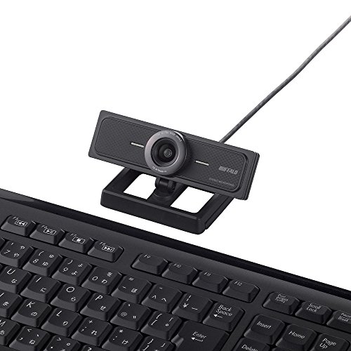 BUFFALO 200万画素WEBカメラ 広角120°マイク内蔵 ブラック BSW200MBK_3