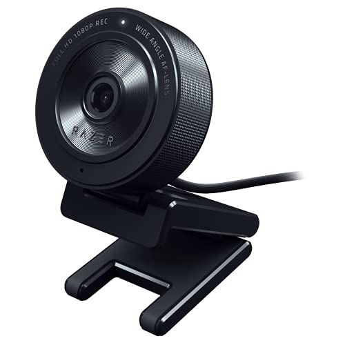 Razer Kiyo X フルHD ストリーミングウェブカメラ 1080p 30FPSまたは720p 60FPS オートフォーカス 完全にカスタマイズ可能な設定 柔軟な取り付けオプション Zoom/Teams/Skype会議ビデオ通話に対