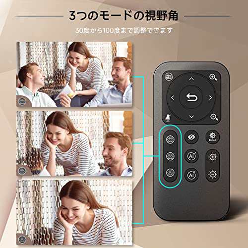 入荷 4K Webカメラ AI追跡 会議カメラ 高速オートフレーミングAI