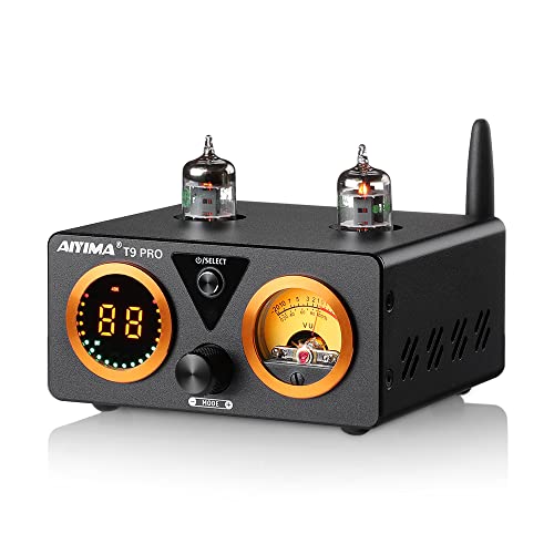 AIYIMA T9 PRO 200W Bluetooth 5.0 真空管アンプ D級HiFiデジタル