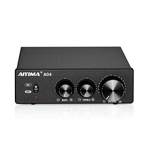 AIYIMA A04 2.0 2.1 デスクトップアンプ TPA3251 NE5532 175W*2 高音