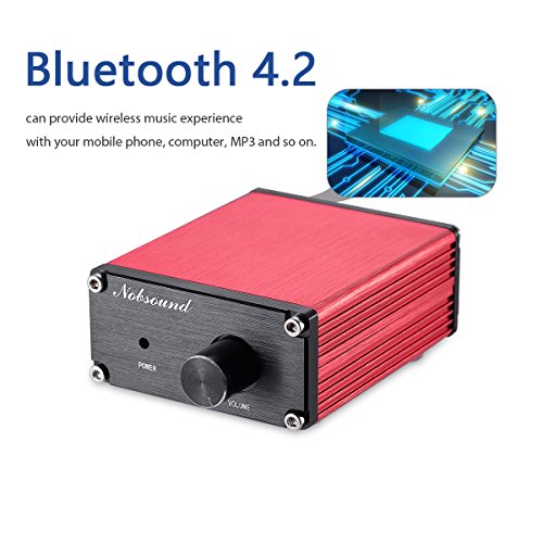 ♦️100ワット Bluetooth 4.2 Miniデジタルアンプ ステレオ Nobsound 100W Bluetooth 4.2 Mini デジタル アンプ ステレオ Hi