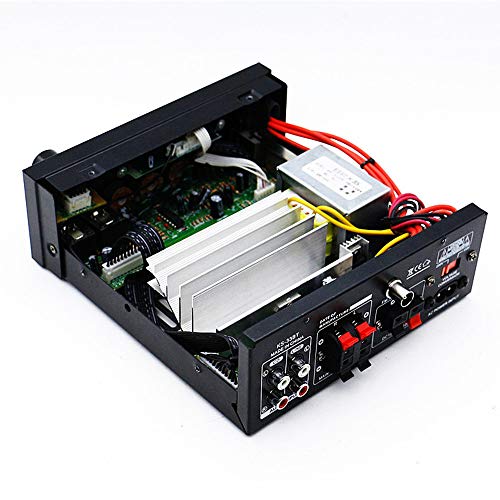 MIFO デジタルアンプ オーディオアンプ 最大出力150W（50W+50W）Bluetooth4.0 USBメモリ SDカード Hifi ステレオ デュアルマイク端子付き 6.5mm リモコン付 ハイパワー カラオケアンプ_5