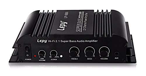 重低音　LEPY LP-168S 40W×2 小型アンプ Hi-Fi ステレオアンプ　ハイファイアンプ　オーディオアンプ_2