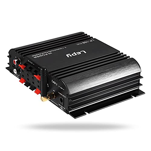 LEPY 2.1ch コンパクトオーディオアンプ 出力45W+45W+68W 2.1chハイパワーアンプ Bluetooth接続対応 USBメモリ再生機能 高出力19V3Aアダプター付属 LP-168PLUS_3