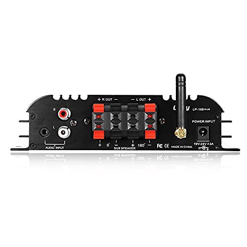 LEPY 2.1ch コンパクトオーディオアンプ 出力45W+45W+68W 2.1chハイパワーアンプ Bluetooth接続対応 USBメモリ再生機能 高出力19V3Aアダプター付属 LP-168PLUS_5
