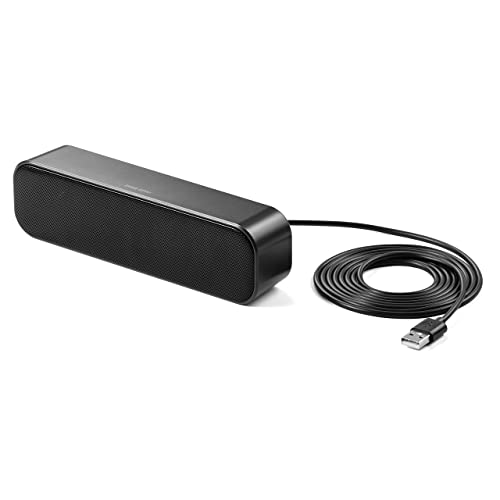 サンワダイレクト PCスピーカー USB接続 小型 最大6W出力 ケーブル長2m パソコン スピーカー 有線 400-SP109の通販は