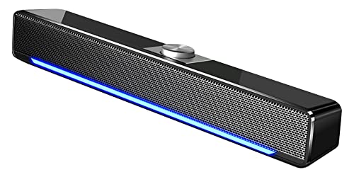 【OTOE】 スピーカー pc パソコン サウンドバー pcスピーカー パソコン用スピーカー テレビ USB給電 speaker 4Dサラウンドサウンド 最上位機種 (ブラック)の通販は