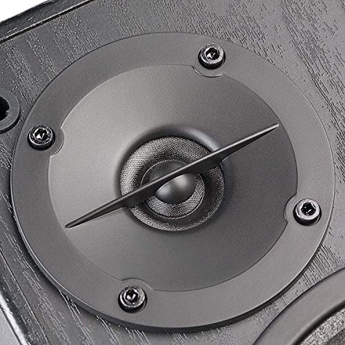 Edifier R980T アクティブ ブックシェルフ スピーカー システム, 2.0 アンプ内蔵 コンピュータースピーカー-パワードスタジオモニタースピーカー 2RCA 入力 24 RMS AUX接続 ケーブル付き - 黒_4