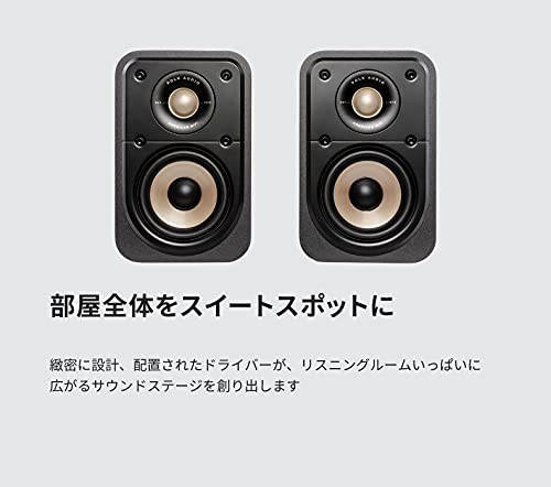 ポークオーディオ POLK AUDIO SIGNATURE ELITE ES10 サラウンドスピーカー ホワイト ES10WH（2台1組）_1