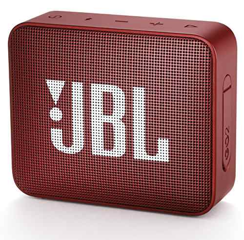 JBL GO2 Bluetoothスピーカー IPX7防水/ポータブル/パッシブラジエーター搭載 レッド JBLGO2RED 【国内正規品】