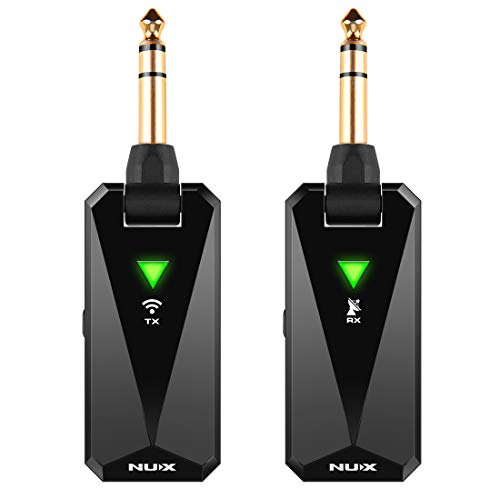 NUX B-5RC ワイヤレスギターシステムマイク アクティブ/パッシブピックアップ用 充電ケース付き_3