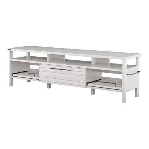 佐藤産業 LAFIKA テレビボード 幅150cm 奥行40cm 高さ45cm 引出 スライド棚 ホワイト 白 LF45-150L WH