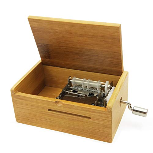 15弁手回しオルゴール自分で曲を作る DIY Make Your音楽ツールキット (竹製ボックス)の通販は