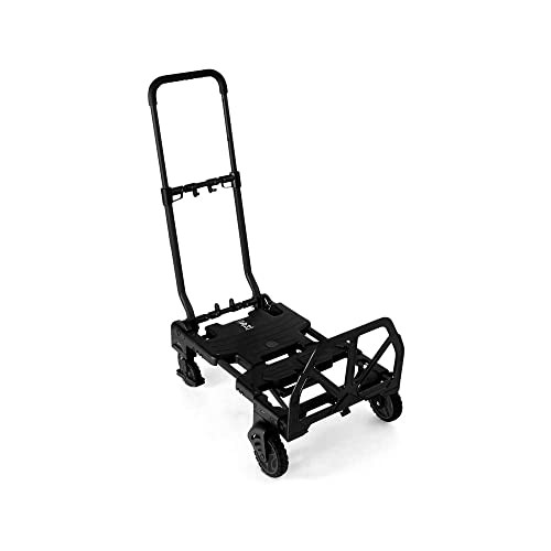 花岡車輌 フラットカート2ｘ4 F-CART 2X4BK 折りたたみ時 W385×D640×H130mm