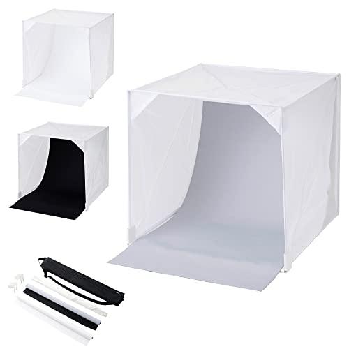 ハクバ HAKUBA 撮影ボックス スタジオボックス 60 DSB22-60 60cmサイズ フリマやオークション、ネットショップの商品撮影に 日本製 背景紙3色 折り畳み収納 専用ケース付 4977187304763