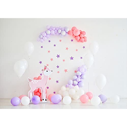 バック紙 背景紙 誕生日 装飾 バルーン 新生児 パーティー 1歳 one ケーキ 壁紙 デコレーション バナー 写真撮影 スタジオ フォト ブース ベビー [27415-27666] Style-10 ビニール180x120cm