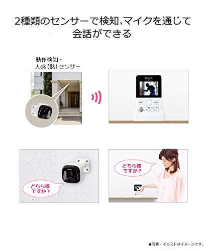 パナソニック モニター付き屋外カメラ VS-HC105-W_2