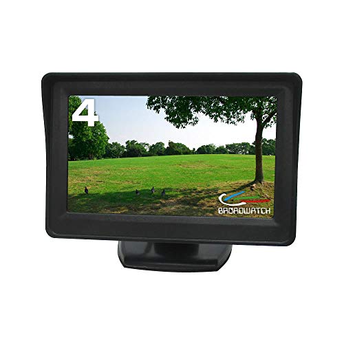 Broadwatch 屋外カメラ＋LCDモニター防犯セット 4.3インチLCD＋屋外赤外線カメラ(10mケーブル付） お手軽防犯 監視カメラ 夜間監視 屋外防水_3