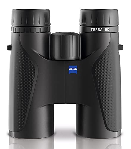 ZEISS 双眼鏡 Terra ED 10x42 ダハプリズム式 10倍 42口径 EDレンズ タフ&軽量 完全防水 ブラック 653863