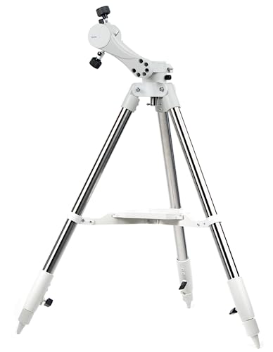 Kenko 天体望遠鏡アクセサリー Sky Explorer SE-AZ5mini＋三脚セット コンパクト経緯台 フリーストップ式 アリ溝45mm幅対応 U3/8規格対応 2段伸縮式ステンレス三脚 160350