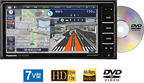 パナソニック(Panasonic) カーナビ ストラーダ 7インチ ワイド CN-HE02WD フルセグ ドラレコ連携 HD液晶搭載 全国市街地図に対応 Bluetooth接続 ETC2.0車載器対応_1