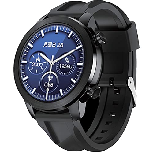 [山善] スマートウォッチ 活動量計 腕時計 歩数計 IP68防塵防水 ラウンドフェイス フルカラースクリーン SMS/Twitter/Line/着信 通知 (iPhone/Android 対応) クロノウェア 10,087円