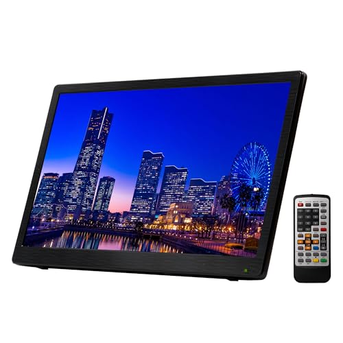 OVERTIME DVDプレーヤー搭載14インチフルセグポータブルテレビ OT-TVD14TE