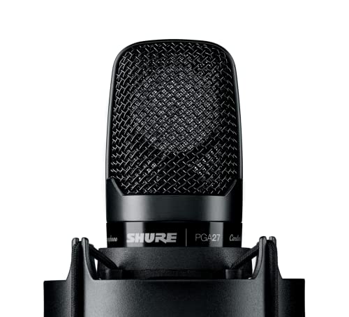 SHURE スタジオ ボーカル用マイクロホン 付属ケーブルなし PGA27LC