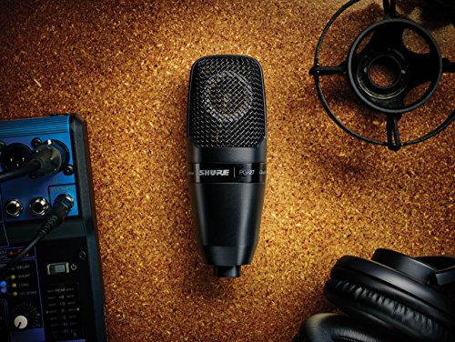 SHURE スタジオ ボーカル用マイクロホン 付属ケーブルなし PGA27LC