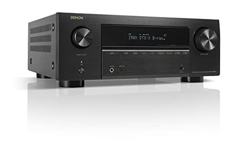 デノン Denon AVR-X3800H 9.4ch AVサラウンドレシーバー 8K Ultra HD、HDR10+、IMAX Enhanced、Auro-3D、11.4chプロセッシング対応 /ブラック AVR-X3800HK
