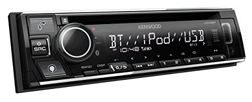 ケンウッド 1DINレシーバー U342BT MP3 WMA AAC WAV FLAC対応 CD USB iPod Bluetooth ケンウッドの通販は