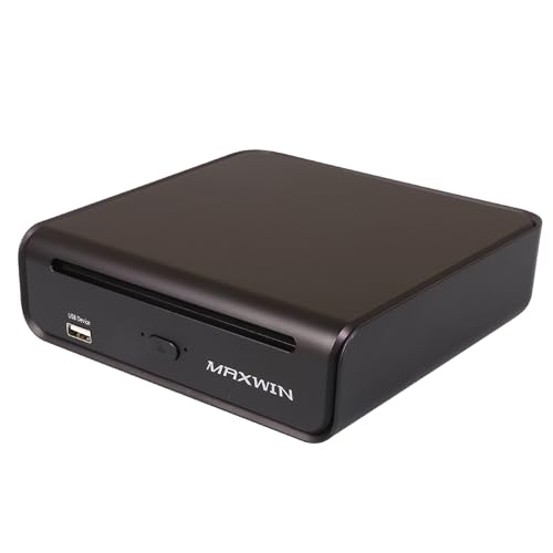 MAXWIN(マックスウィン) Car AI BOX DVD/CDドライブ 一体化 純正ディスプレイオーディオ対応 Android13 ワイヤレスアダプター CarPlay/Android Auto DA-DVD02