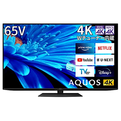 シャープ 65V型 4K 液晶 テレビ AQUOS 4T-C65EN1 N-Blackパネル 倍速液晶 Google TV (2022年モデル)の通販は 107,195円