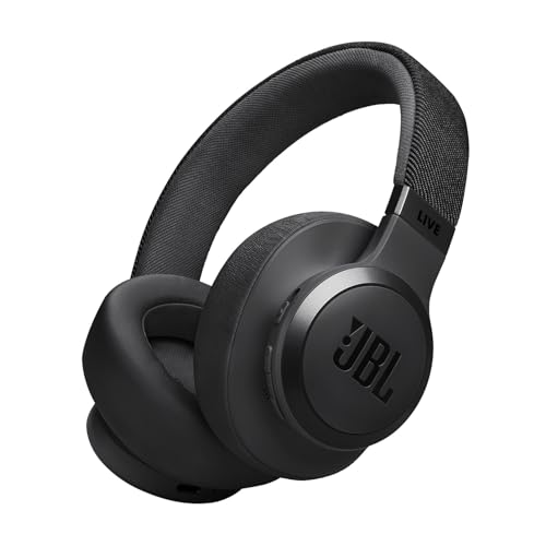 JBL LIVE 770 NC スタイル/デザイン/ハイブリッドノイズキャンセリング/Bluetooth対応/マルチポイント/オーバーイヤーヘッドホン/ブラック/JBLLIVE770NCBLK
