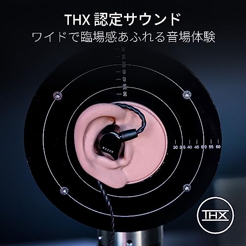 Razer(レイザー) Moray ハイブリッドデュアルドライバーとエルゴノミック形状により、イヤホン インイヤーモニター 薄型形状 パッシブノイズアイソレーション 耳掛け式編組ケーブル 取り外し可能なOFC MMCXワイヤー メモリルー_1