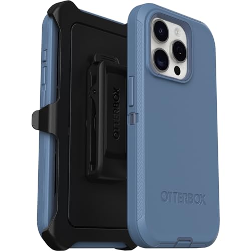国内正規品OtterBox Defender iPhone 15 Pro用ケース Baby Blue Jeans 米軍MIL規格取得〔オッターボックス〕