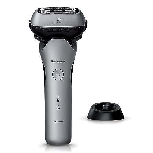 パナソニック メンズシェーバー ラムダッシュ 3枚刃 黒 充電中でも剃れる ES-LT6Q-Sの通販は