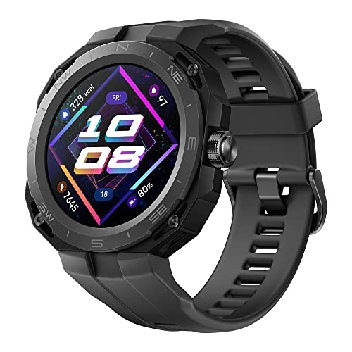 HUAWEI WATCH GT Cyber スマートウォッチ ミッドナイトブラック iOS&Android対応