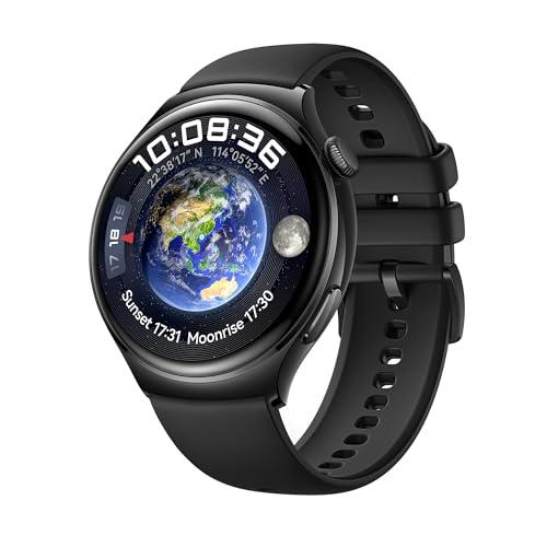 HUAWEI WATCH 4 スマートウォッチ eSIMセルラー通話 GPS 3日間持続バッテリー 3Dカーブガラス 活動リング Android/iOS対応