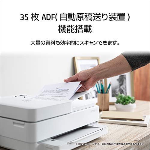 HP プリンター A4インクジェット複合機 ENVY Pro 6420 ADF搭載 ホワイト スマホ印刷 Wi-Fi対応 自動両面印刷 テレワーク 光るステータスライト スマートタスク(型番:6WD16A#ABJ)_4