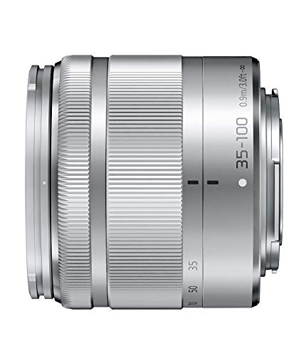 パナソニック(Panasonic) 望遠ズームレンズ マイクロフォーサーズ用 ルミックス G VARIO 35-100mm/F4.0-5.6 ASPH./MEGA O.I.S. シルバー H-FS35100-S