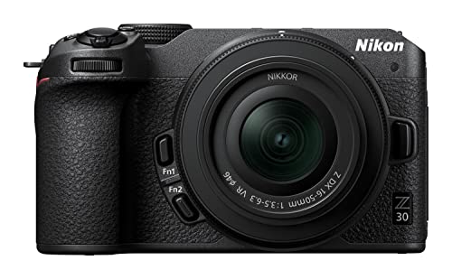 Nikon ニコン ミラーレス一眼 Z30 16-50 VR レンズキット Zマウント APS-C 動画 Vlog 手振れ補正ブラックの通販は 70,950円